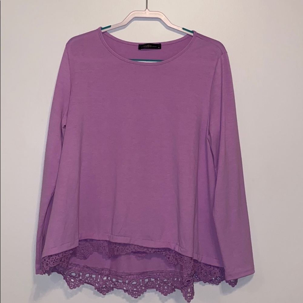 Purple Flow Top